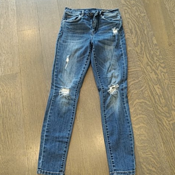 Blank nyc the bond stretch denim jeans ripped - Picture 2 of 5
